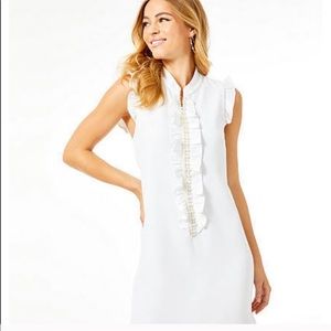 NWT Lilly Pulitzer Adalee Shift Dress Resort White
